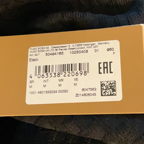 NWT Boss Women’s Extra Slim Fit Leggings in Power-Stretch Monogram Jacquard Sz M - Picture 16 of 16